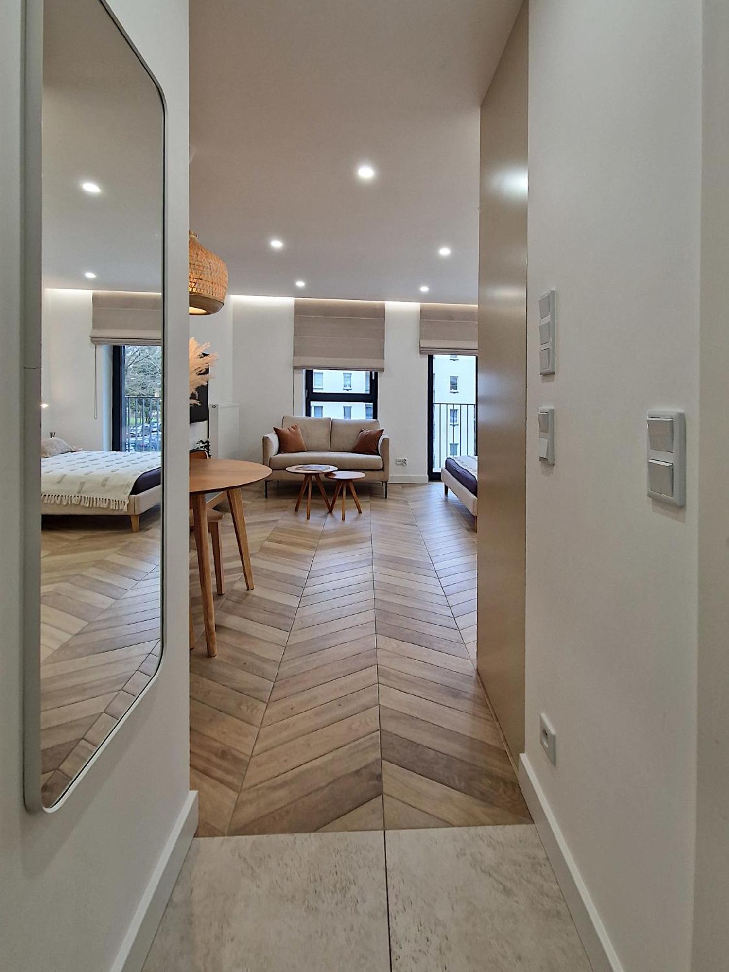 New Funcional Easy Stay High Standard Krakow Apartment Free Garage Parking Экстерьер фото